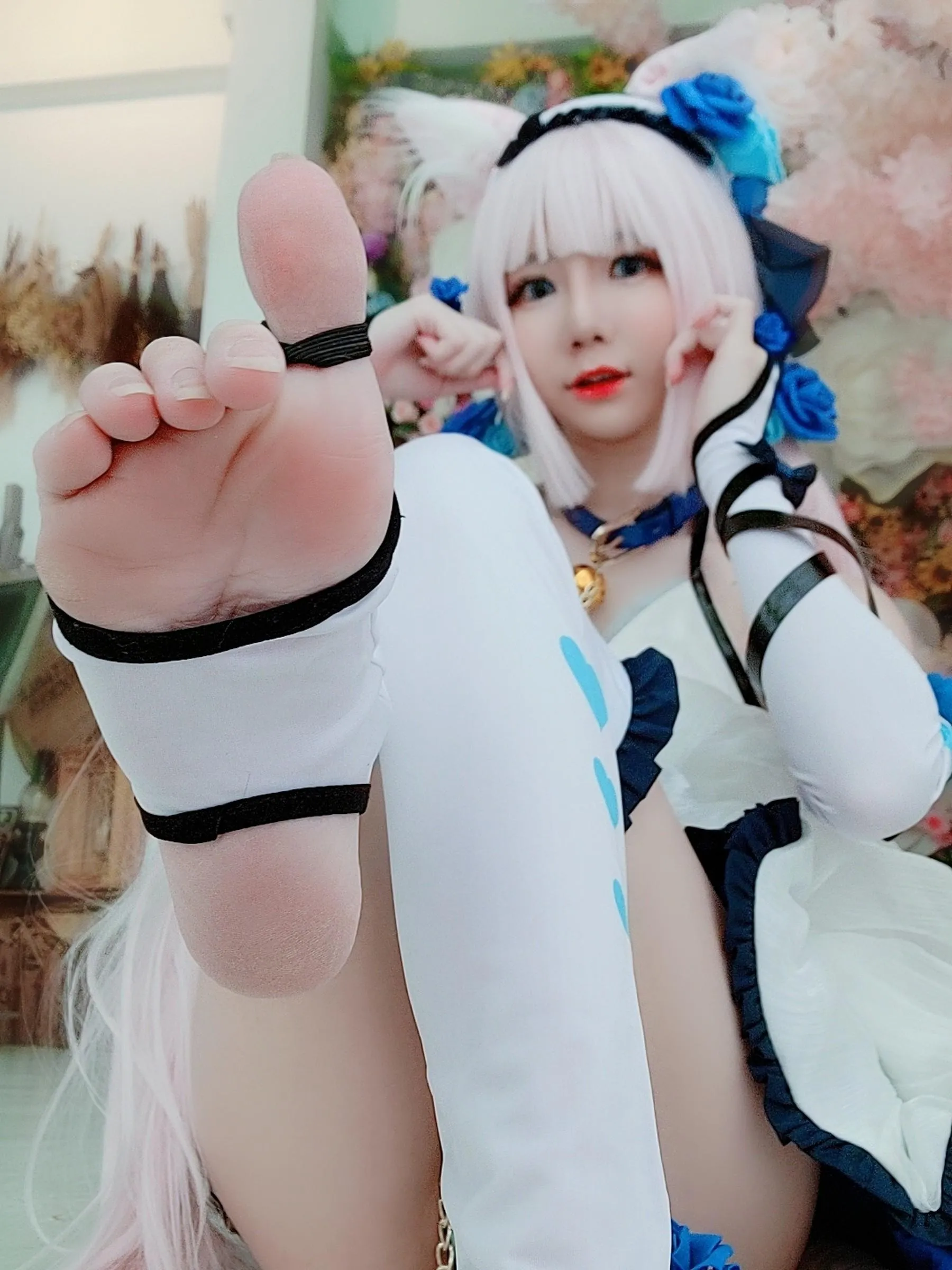 Sally Dorasnow – NO.32 Nekopara Vanilla Lingerie [41P]插图1